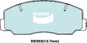 Bendix Front Brake Pads for Daihatsu Rocky F70, F75, F80, F85 2.8L DL,DL-51 Dies (for: Daihatsu)