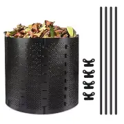 YUEWO 220 Gallon Compost Bin Outdoor Expandable Outdoor Composter for Leaves,...