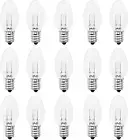 Wax Warmer Bulbs,15 Watt E12 Base Light Bulbs for Scentsy Wax Warmer,C7 Replacem