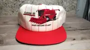 VINTAGE Case Trucker Hat International Harvester IH East Moline Plant COMBINE