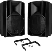 2x RCF ART 710-A MK5 10" PA Speaker 1400W +2x RCF H-BR ART 710 HORIZONTAL BRAKET