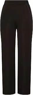 [nelice] Women's Stretch Trousers 19426760-ne01, Black, S Pants, S, Black, S