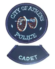 ATHENS – CADET - GEORGIA GA Sheriff Police Patch 3” PATCH + TAB