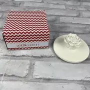 Gold Canyon Candles Candle Capper Jar Topper Blossom White Rose