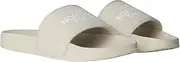 [THE NORTH FACE] Men's M Base Camp Slide III Slippers, Calacatta Tnf White, 11 US