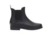 Womens Hush Puppies Muddy Shoes Black Dress Formal Work Everyday Comfort Boots