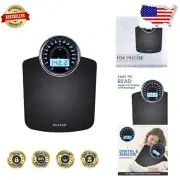 2-in-1 Digital & Analog Weighing Scale – 400lbs Capacity with Precision Sensors