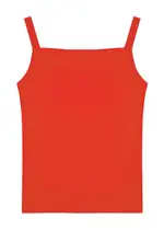 Flore Flore May Cotton Tank - Red - L (UK14 / L) L (UK14 / L)