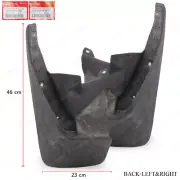 For Honda Civic Sedan 1992 - '95 Rear Pair Mud Flaps Splash Guards (for: Honda Civic)
