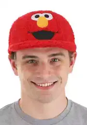 Elmo Fuzzy Sesame Street Cap