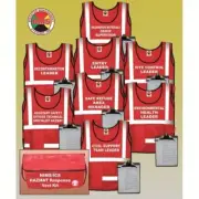 DISASTER MANAGEMENT SYSTEMS Hazardous Materials Vest Kit: Safety Vest ANSI Class