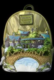 LOUNGEFLY EXCLUSIVE “Lord Of The Rings “ Rivendell LOTR Mini Backpack Purse Bag