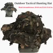 Outdoor Camouflage Cap Tactical Hunting Hat Military Hats with Bionic Leaves