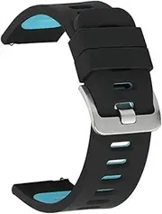 [MGTCAR] 20mm 22mm Watch Band For Garmin Vivoactive 3 4 Music Silicone Bracelet Belt Strap For Garmin Forerunner 245 645 158 55 Wristband