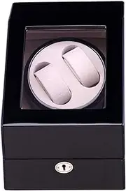[CFZSALK] Automatic Watch Winder Box Piano Paint and Quiet Motor, Wooden Winding Case Storage Display Boxes with 5 Modes Rotation Great Gift Watch Winder Display Watch Box Storage KeYJ