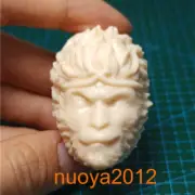 1/18 Calm Monkey King Head Sculpt Carving Fit 3.75in Male Action Figure Body Toy