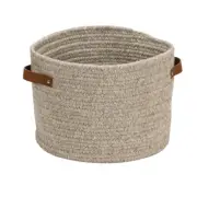 Colonial Mills Monaco Basket 14"x14"x10", Grey - LR16A014X010