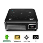 Newest Mini Projector P11 Smart Pocket Mobile 3D Android 9.0 4K DLP Home Theater