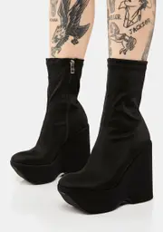 [SIMMI] Amalfi Wedge Boots