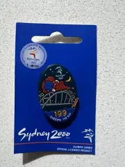 SYDNEY 2000 OLYMPIC GAMES 199 SLEEPS to GO PIN - ENAMEL NEW