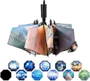 [LANBRELLA] Umbrella Compact Inverted Folding Umbrellas Auto Open Close - H2.23.Sunset