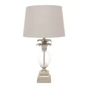 Langley Table Lamp - Antique Silver