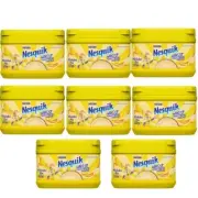 920182 8 x 300G TUB NESTLE NESQUIK BANANA FLAVOUR MILK POWDER MILKSHAKE MIX UK