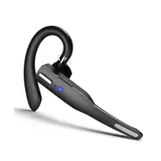 Earphones Bluetooth headphones Handsfree wireless headset Business headset Drive Call Sports earphones for iphone Samsung - Black