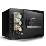 0.8 Cu ft Small Safe Box, Security Home Safe with Digital Keypad and Removabl...
