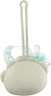 Baby Soother Organizer Box | Silicone Nipple Storage Case | Pacifier Container Box for Toddler | Pacifier Container Cases Compact Nipple Organizer Pouch for Diaper Bags Baby Carriage