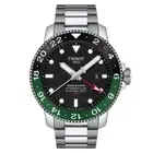 Tissot Seastar 1000 Powermatic 80 GMT Black Dial Watch T1204291105101