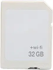 Memory SD Card, Wireless WLAN Memory Card with Power-Saving Function, High Speed, Wireless SDHC WLAN Flash Memory Card, Supports Video, Sound, Photos, Office, SD (64