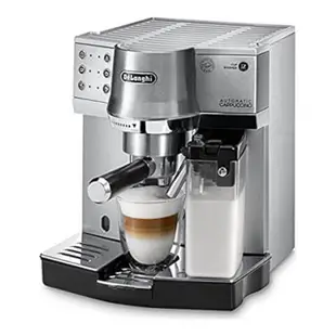 迪朗奇 DeLonghi 幫浦式 義式濃縮咖啡機 銀色x黑色 EC860M