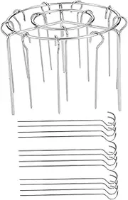 Multi-Purpose Cooking Rack Set Stainless Steel Grill Racks for Air Fryer Oven Smoker BBQ Steak Fryer