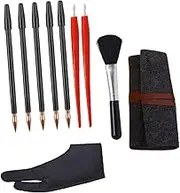 TEHAUX 10 Pcs Tools Kit Scratch Painting Pens Sticks Set Scratch Painting Stylus Sticks Scratch Tools Kit