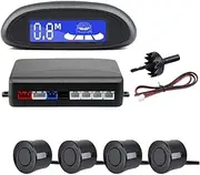 Parking sensors Parking Sensor Reverse L-ed Monitor 4 Sensors Radar Detector Backlight Display(Black)