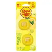Chupa Chups Lemon Twist Air Freshener Car Clip Vent - 2 Pack (for: Ford)