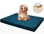 Waterproof Memory Foam Pet Dog Bed for Small Medium to Extra Large XL Fit Crate