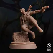 Human Gunslinger - Pose 2 | Arcane Minis | D&D Miniature