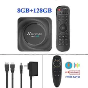 Smart TV Box X88 Pro 20 TV Box Android 11 Rockchip RK3566 8GB RAM 128GB ROM 8K 2.4G 5.8G WIFI Set Top Box 8GB 128G g10