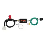 CURT Trailer Wiring Harness Kit for Honda Pilot Passport 4 Way Flat Connector