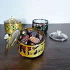 Nuts Serving Tray Eid Mubarak Dessert Tray Home Decor Eid Tableware Candy Plate