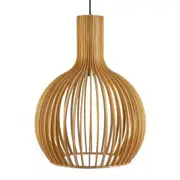 Fiorentino Guarin Small Timber Veneer Pendant Light