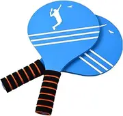 ａ aternee 2X Kids Badminton Paddle Set Shuttlecock and Racket Set Portable Training Badminton Racket for Beach Outdoor Family Beginner