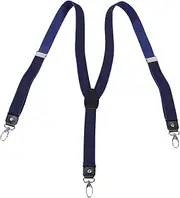 [GAROZATION] Men Adjustable Suspenders Heavy Duty Y Back Straps Swivel Hooks for Everyday Wear and Formal Events Body Types Durable Design for Use