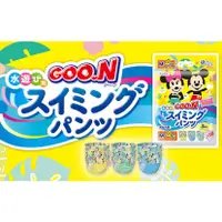 在飛比找蝦皮購物優惠-S【日本進口正品】Goon.N 大王 兒童 泳褲 M碼 4入