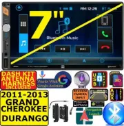 2011-2013 GRAND CHEROKEE & DURANGO BLUETOOTH TOUCHSCREEN USB SD AUX CAR RADIO (for: Jeep)