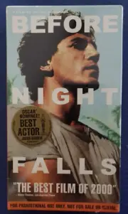 Before Night Falls VHS Screener - Demo - Promo - NEW & SEALED