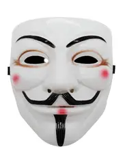 White V For Vendetta Mask
