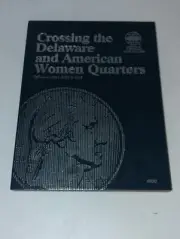 Crossing the Delaware and American Women Quarters 2022 to 2025 Official Whitman